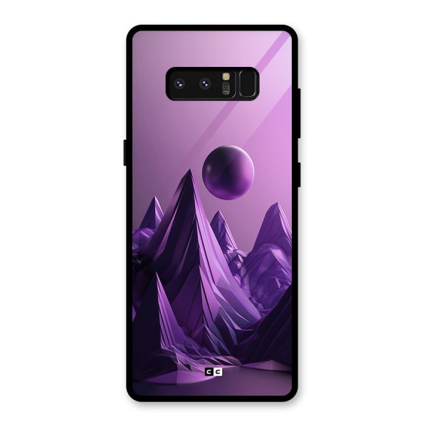 Mystical Landscape Glass Back Case for Galaxy Note 8