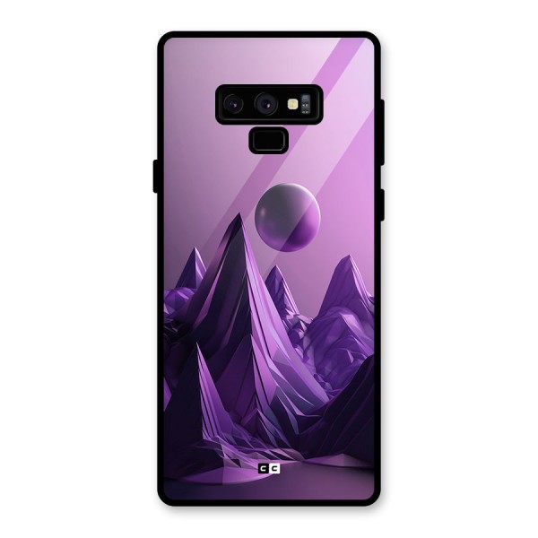 Mystical Landscape Glass Back Case for Galaxy Note 9