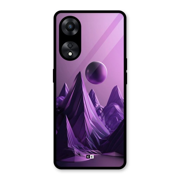 Mystical Landscape Glass Back Case for Oppo A78