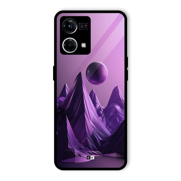 Mystical Landscape Glass Back Case for Oppo F21 Pro 5G