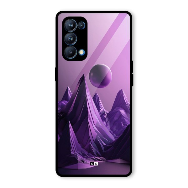 Mystical Landscape Glass Back Case for Oppo Reno5 Pro 5G