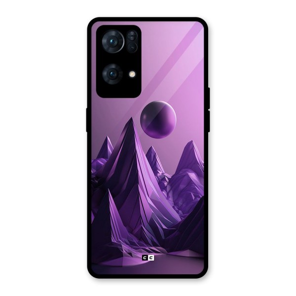 Mystical Landscape Glass Back Case for Oppo Reno7 Pro 5G