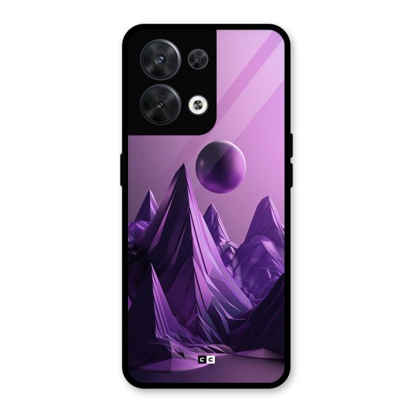 Mystical Landscape Glass Back Case for Oppo Reno8 5G