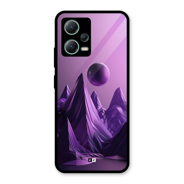 Mystical Landscape Glass Back Case for Poco X5