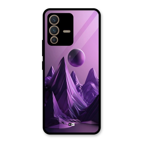 Mystical Landscape Glass Back Case for Vivo V23 5G