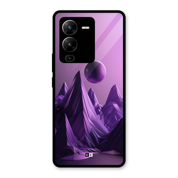 Mystical Landscape Glass Back Case for Vivo V25 Pro