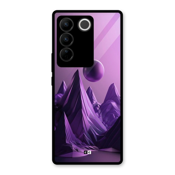 Mystical Landscape Glass Back Case for Vivo V27 Pro