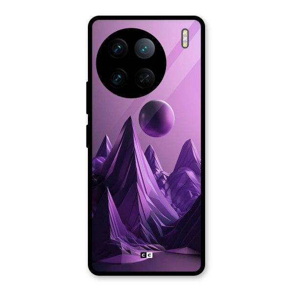 Mystical Landscape Glass Back Case for Vivo X90 Pro