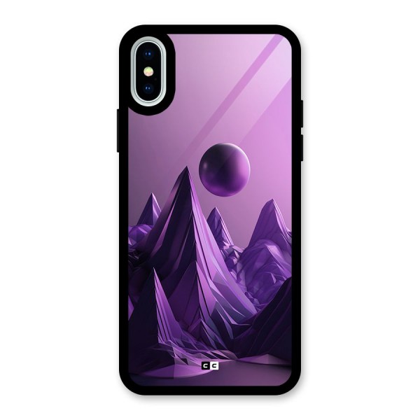 Mystical Landscape Glass Back Case for iPhone X