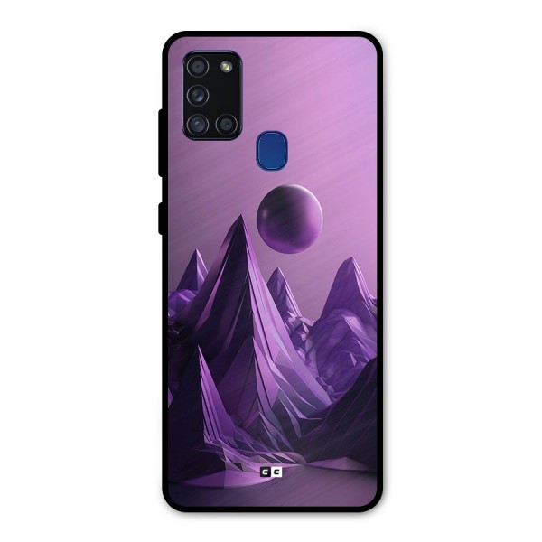 Mystical Landscape Metal Back Case for Galaxy A21s