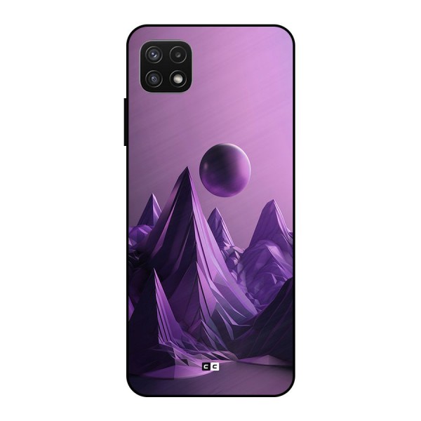 Mystical Landscape Metal Back Case for Galaxy A22 5G