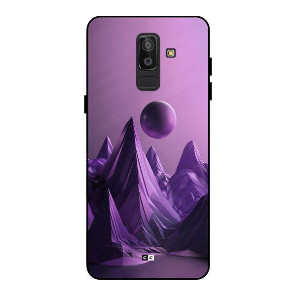 Mystical Landscape Metal Back Case for Galaxy J8