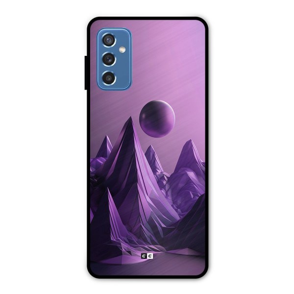 Mystical Landscape Metal Back Case for Galaxy M52 5G