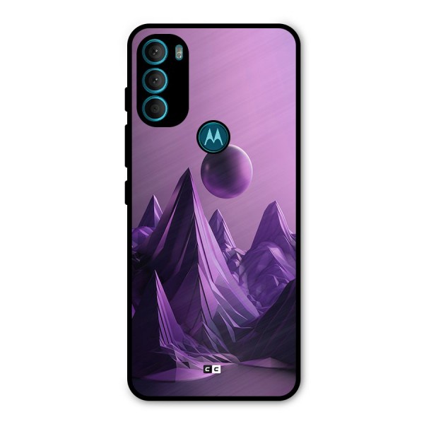 Mystical Landscape Metal Back Case for Moto G71 5G