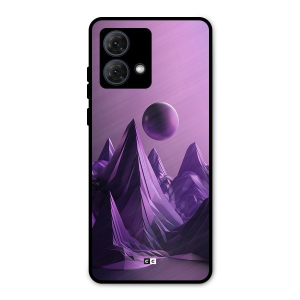 Mystical Landscape Metal Back Case for Moto G84