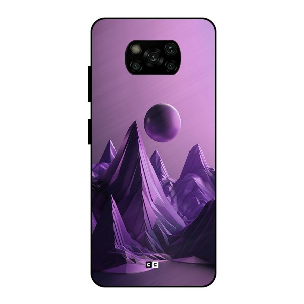 Mystical Landscape Metal Back Case for Poco X3