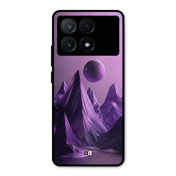 Mystical Landscape Metal Back Case for Poco X6 Pro