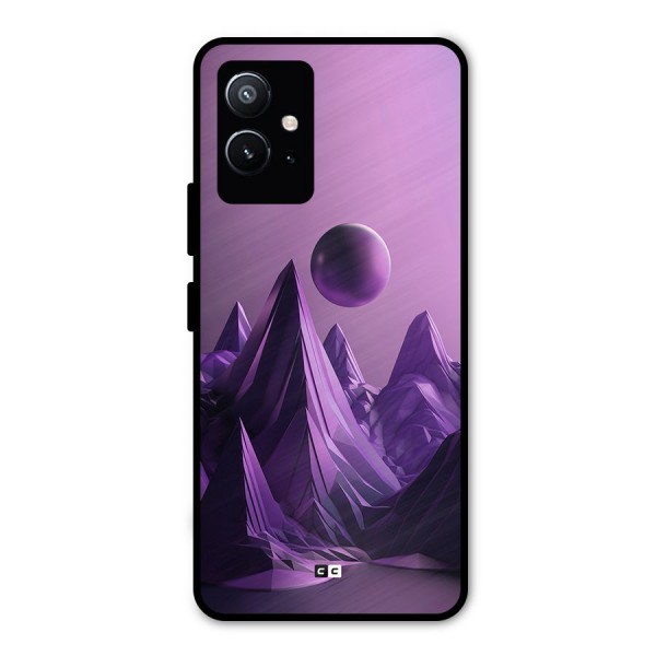 Mystical Landscape Metal Back Case for Vivo T1 5G