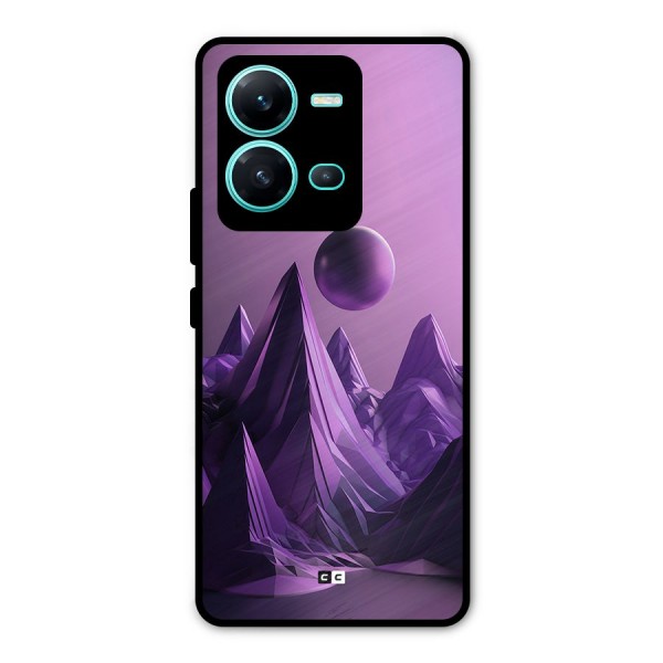 Mystical Landscape Metal Back Case for Vivo V25