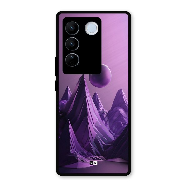 Mystical Landscape Metal Back Case for Vivo V27