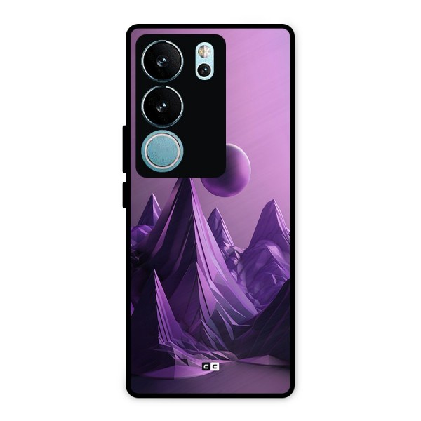 Mystical Landscape Metal Back Case for Vivo V29 Pro