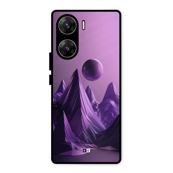 Mystical Landscape Metal Back Case for Vivo V29e