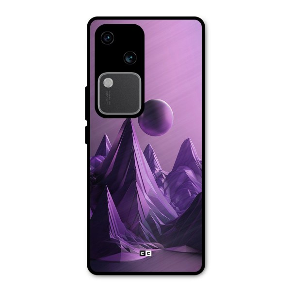 Mystical Landscape Metal Back Case for Vivo V30