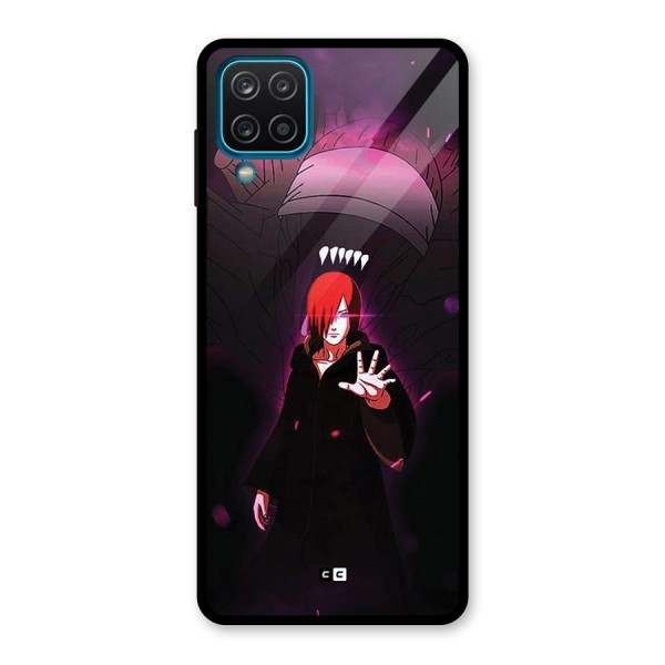 Nagato Fighting Glass Back Case for Galaxy A12