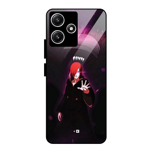 Nagato Fighting Glass Back Case for Poco M6 Pro