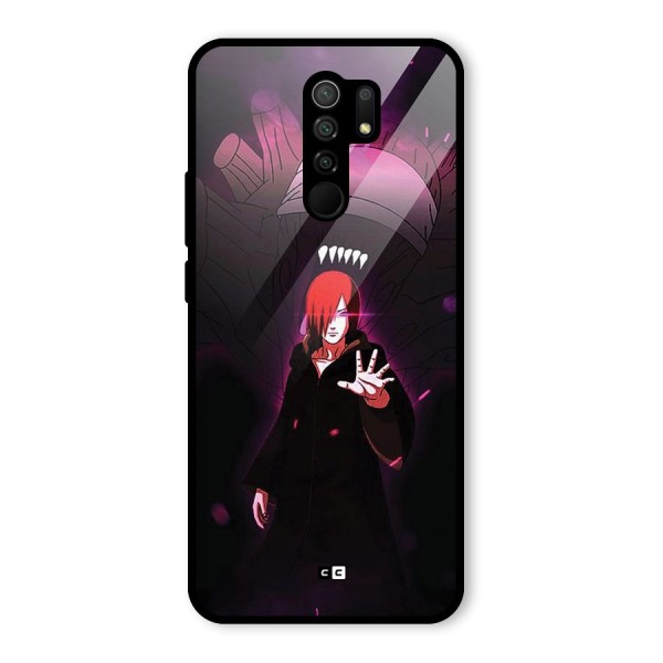 Nagato Fighting Glass Back Case for Redmi 9 Prime