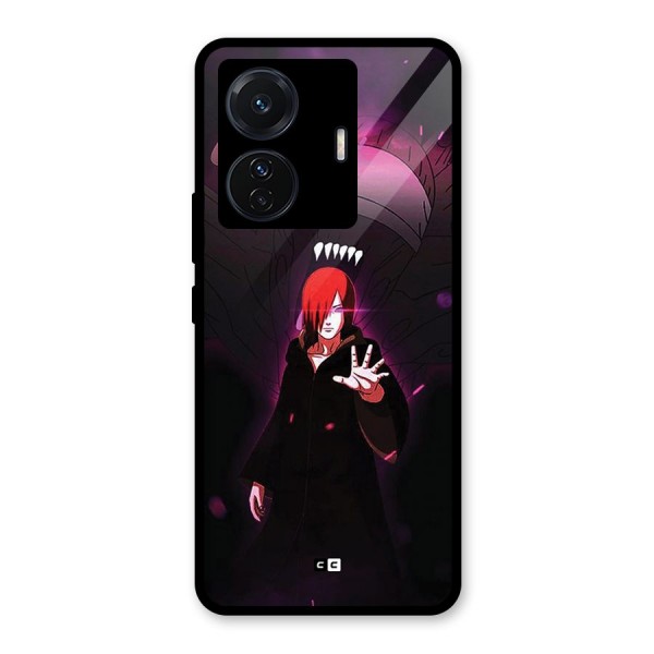 Nagato Fighting Glass Back Case for Vivo T1 Pro