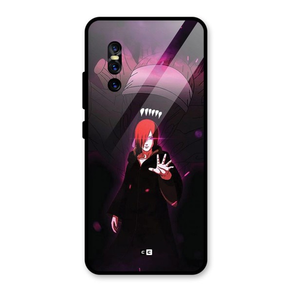 Nagato Fighting Glass Back Case for Vivo V15 Pro