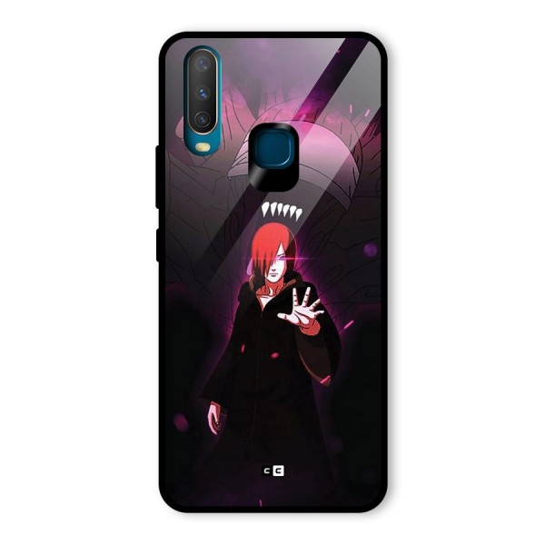 Nagato Fighting Glass Back Case for Vivo Y12