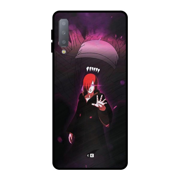 Nagato Fighting Metal Back Case for Galaxy A7 (2018)