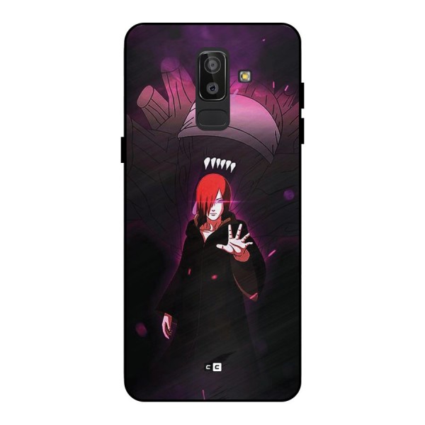 Nagato Fighting Metal Back Case for Galaxy J8