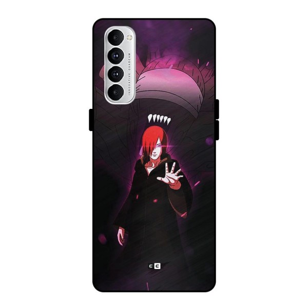 Nagato Fighting Metal Back Case for Oppo Reno4 Pro