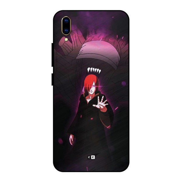 Nagato Fighting Metal Back Case for Vivo V11 Pro