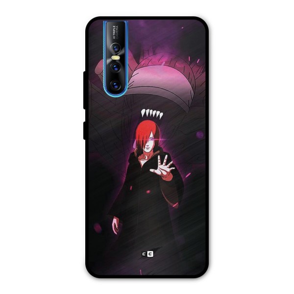 Nagato Fighting Metal Back Case for Vivo V15 Pro