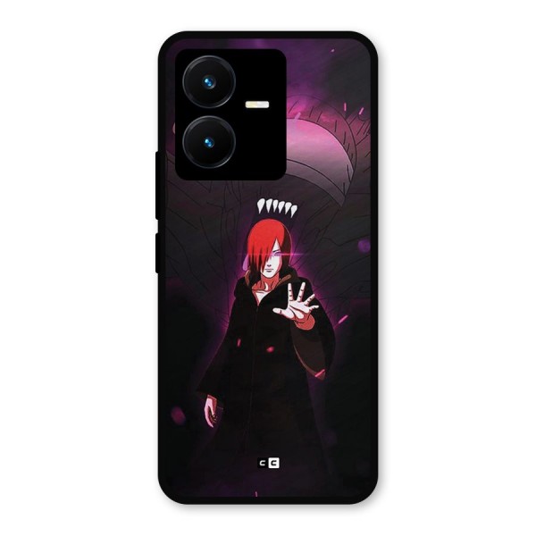 Nagato Fighting Metal Back Case for Vivo Y22s