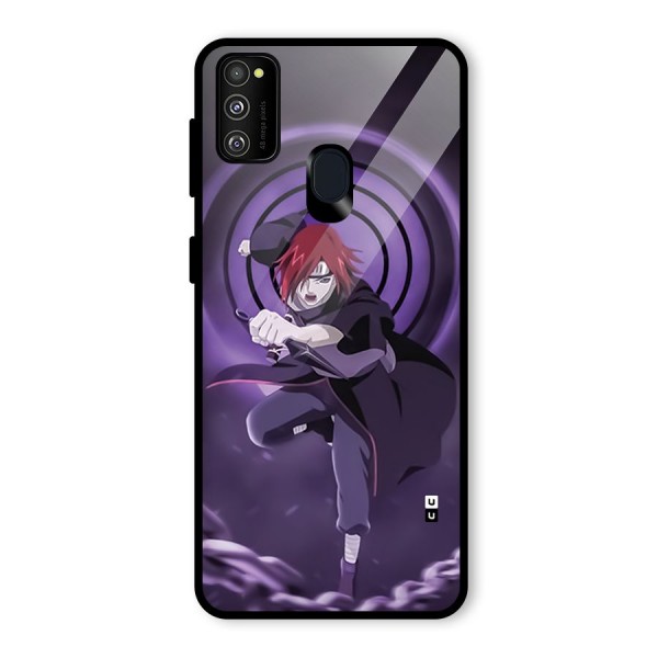 Nagato Using Rennegan Glass Back Case for Galaxy M21