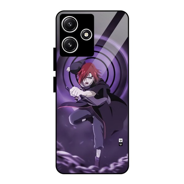 Nagato Using Rennegan Glass Back Case for Poco M6 Pro