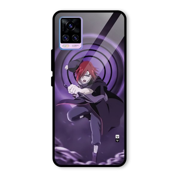 Nagato Using Rennegan Glass Back Case for Vivo V20 Pro