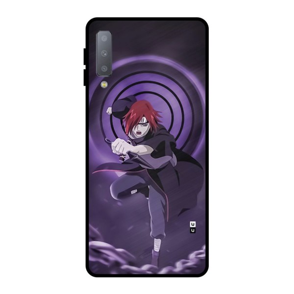 Nagato Using Rennegan Metal Back Case for Galaxy A7 (2018)