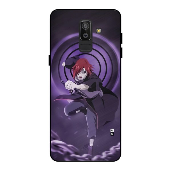 Nagato Using Rennegan Metal Back Case for Galaxy J8