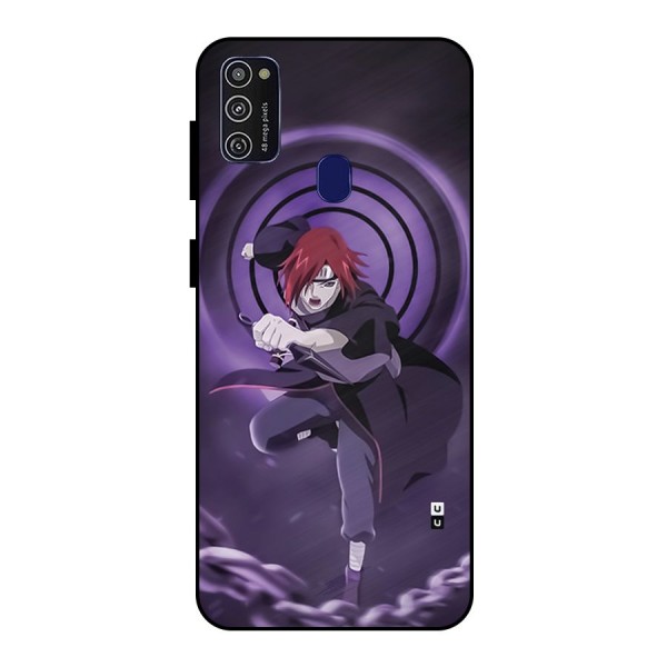 Nagato Using Rennegan Metal Back Case for Galaxy M21