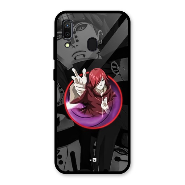 Nagato Uzumaki Glass Back Case for Galaxy A30