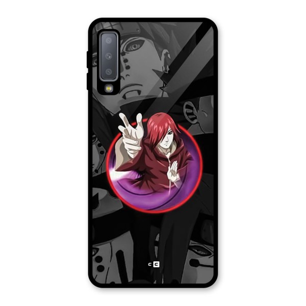 Nagato Uzumaki Glass Back Case for Galaxy A7 (2018)