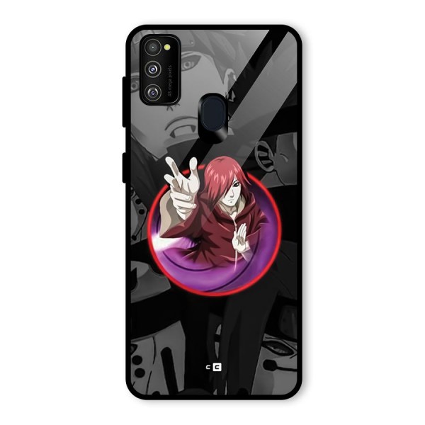 Nagato Uzumaki Glass Back Case for Galaxy M30s