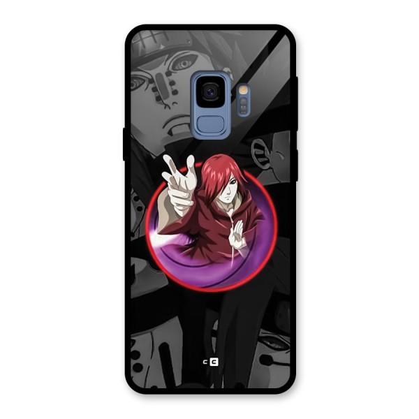 Nagato Uzumaki Glass Back Case for Galaxy S9