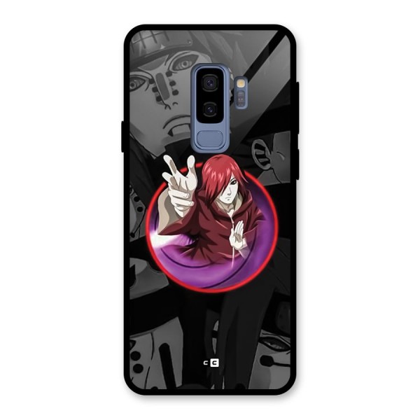 Nagato Uzumaki Glass Back Case for Galaxy S9 Plus